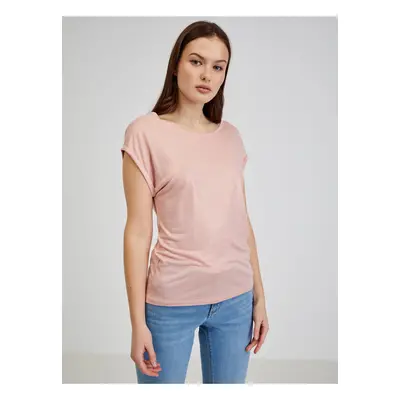 Light pink women's T-shirt ORSAY