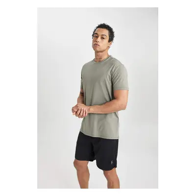 DEFACTO Fit Standard Fit Crew Neck Short Sleeve T-Shirt