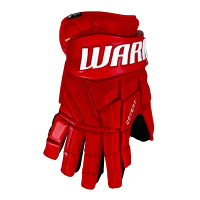 Warrior Covert QR5 Pro red Hockey Gloves, Junior