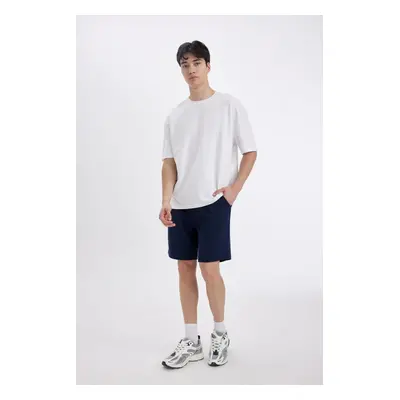 DEFACTO Slim Fit Waffle Basic Shorts