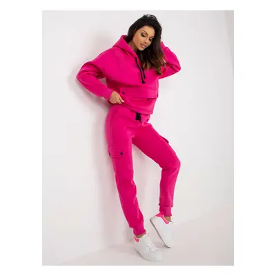 Fuchsia Women's Tracksuit with Pockets