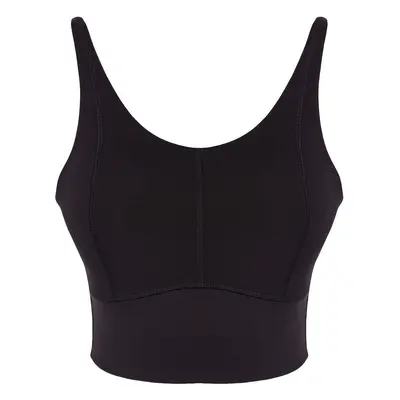 Trendyol Black Matte Fabric Support/Shaping Knitted Sports Bra