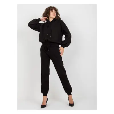 Women's Basic Tracksuit - Black