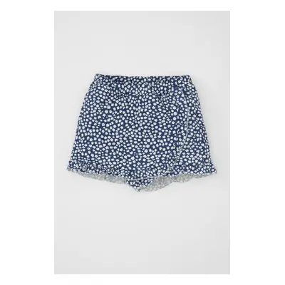 DEFACTO Baby Girl Floral Shorts Skirt