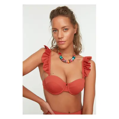 Bikini felső Trendyol Frill detailed