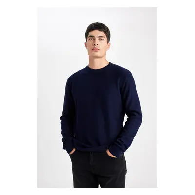 DEFACTO Standard Fit Crew Neck Sweater