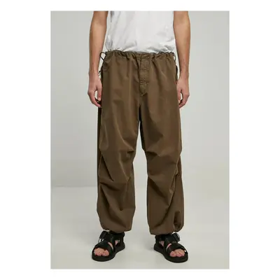 Wide Olive Cargo Pants