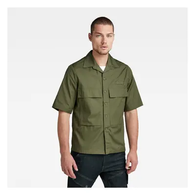 G-STAR Shirt - Pocketony service reg shirt s\s green