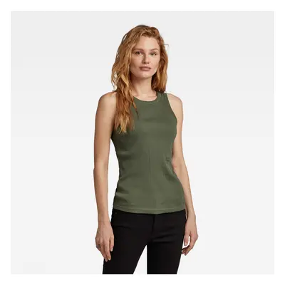 G-STAR Tank top - Engineered rib tank top wmn green