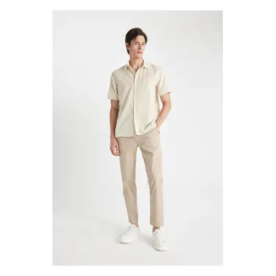 DEFACTO Twill Chino Canvas Trousers