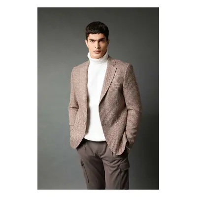 DEFACTO Modern Fit Jacket Collar Lined Blazer Jacket