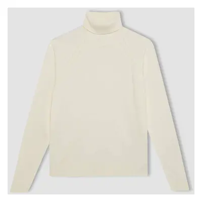 DEFACTO Girls Turtleneck Sweater