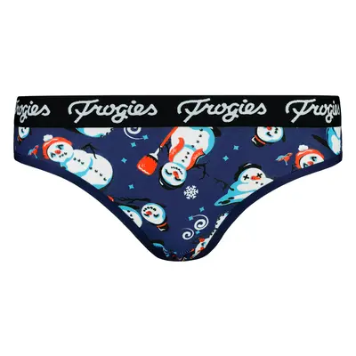 Women's panties Snowmen Christmas - Frogies