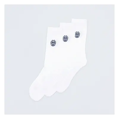 Ponožky BIDI BADU Don Carlito Crew Move Socks Pack White EUR