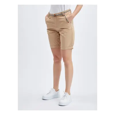 Women's beige shorts ORSAY