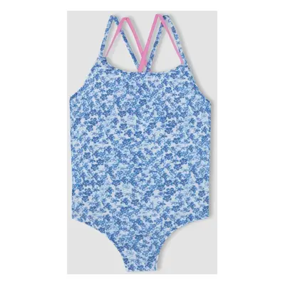 DEFACTO Girl's Patterned Swimsuit