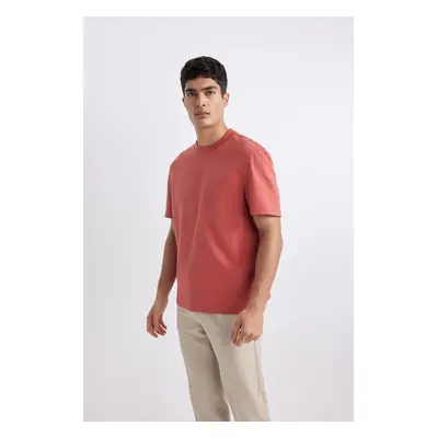 DEFACTO Regular Fit Crew Neck Short Sleeve T-Shirt