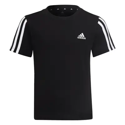 Dětské tričko adidas Essentials 3-Stripes T-Shirt Black