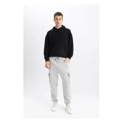 DEFACTO Oversize Fit Cargo Pocket Sweatpants