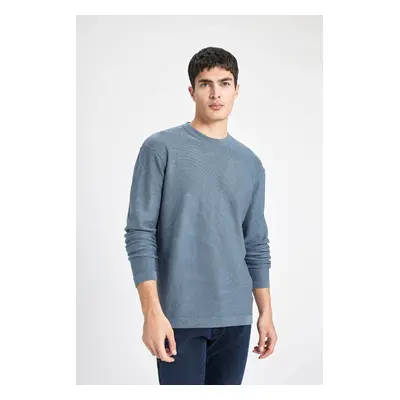 DEFACTO Standard Fit Crew Neck Sweater