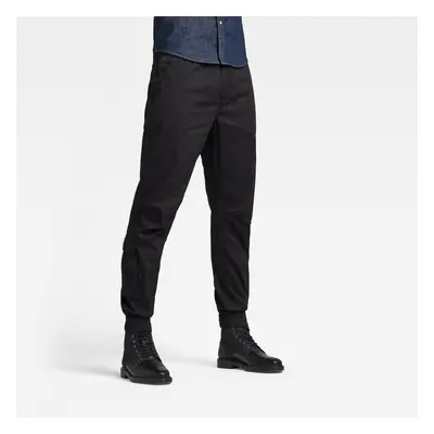 G-STAR Pants - Chino relaxed cuffed trainer black