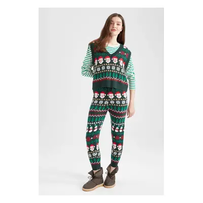 DEFACTO Christmas Themed Jogger Pants