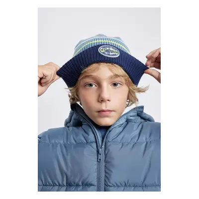 DEFACTO Boy&#39;s Woven Labeled Beret