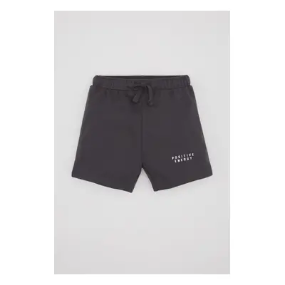 DEFACTO Baby Boy Printed Basic Shorts