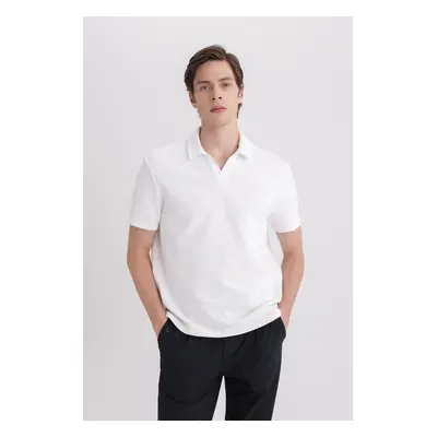 DEFACTO Regular Fit Short Sleeve Polo T-Shirt