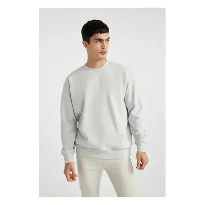 DEFACTO Oversize Fit Crew Neck Basic Sweatshirt