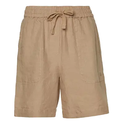 Tommy Hilfiger Shorts - LINEN PULL ON SHORT beige