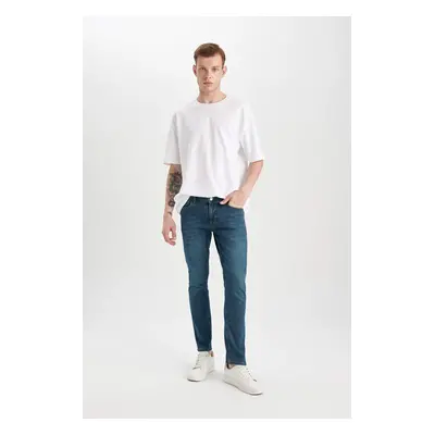 DEFACTO Pedro Slim Fit Slim Fit Normal Waist Narrow Leg Jean Trousers