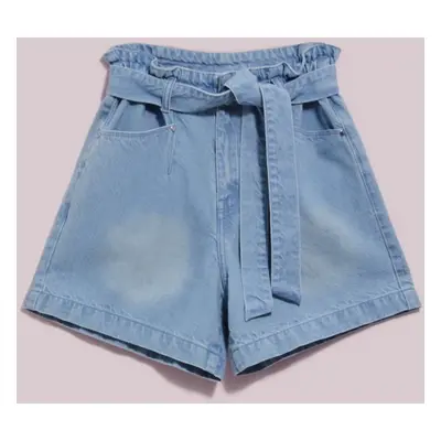 WOMEN'S SHORTS L-SH-4003 L.Blue