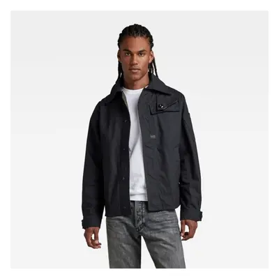 G-STAR Jacket - High Collar Overshirt Black