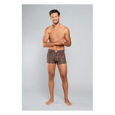 Men's boxer shorts Pantera - beige print