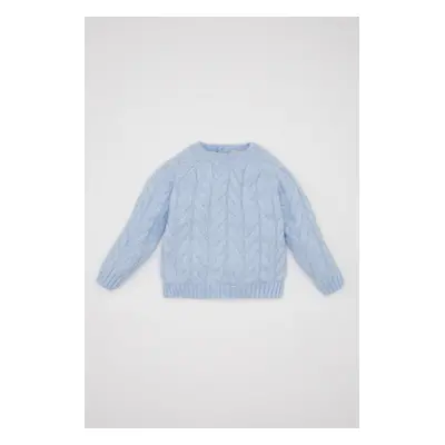 DEFACTO Baby Girl Crew Neck Sweater