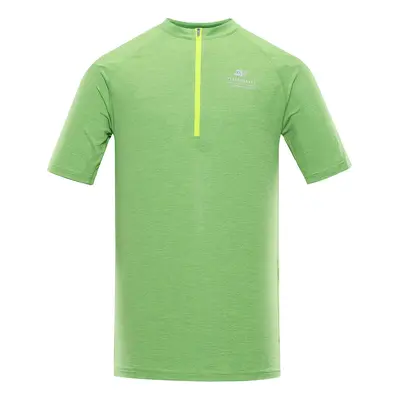 Men's quick-drying T-shirt ALPINE PRO LATTER neon safety yellow