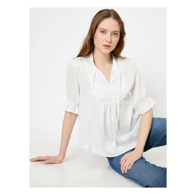 Koton Women&#039;s Ruffle Detailed Blouse