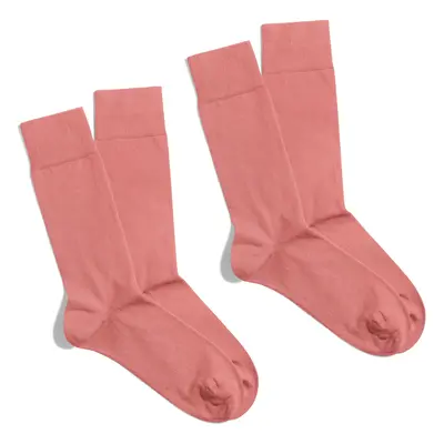 Banana Socks Unisex's 2Pack Socks Essentials Soft Blush