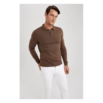 DEFACTO Slim Fit Polo Neck Sweater