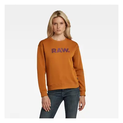 Sweatshirt - G-star RAW Pacior sweat r orange