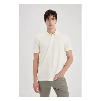 DEFACTO New Regular Fit Short Sleeve Polo Basic T-Shirt