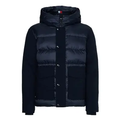 Tommy Hilfiger Jacket - TECH MIX MEDIA HOODED JACKET blue