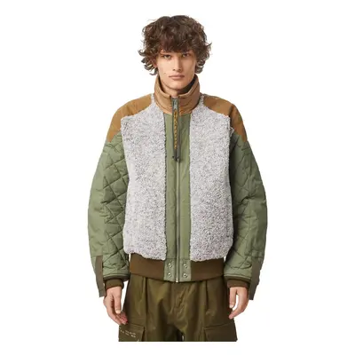 Diesel Jacket - W-POW-TEDDY JACKET green