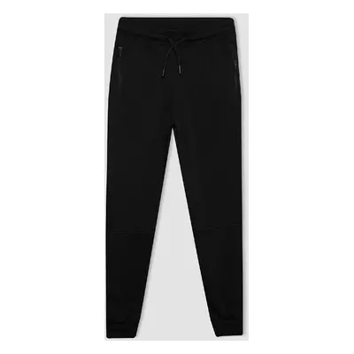 DEFACTO Boys Black School Tracksuit Bottoms