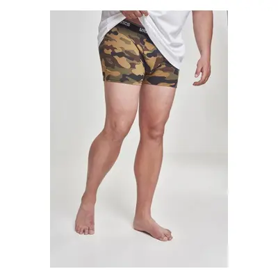 2-Pack of Camo Boxer Shorts Woodcamo + Darkcamo