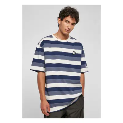 Starter Sun Stripes Oversize T-Shirt Navy Blue/VintageBlue/Light White