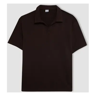 DEFACTO Relax Fit Short Sleeve Polo T-Shirt