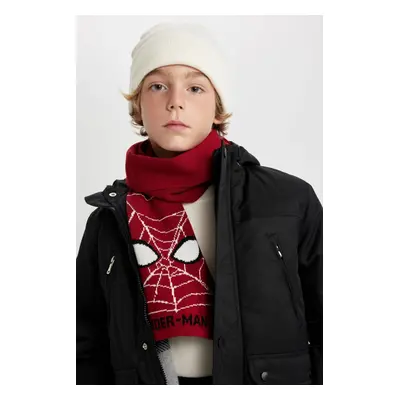 DEFACTO Boy's Marvel Spiderman Knitwear Scarf