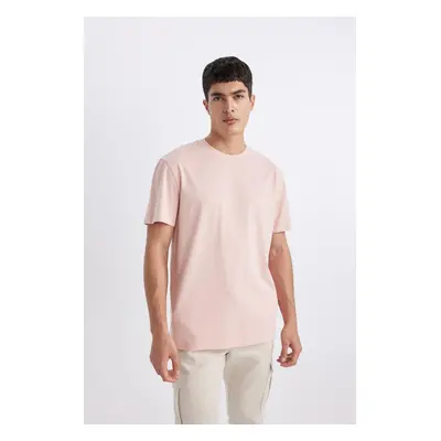 DEFACTO New Regular Fit Crew Neck Short Sleeve 100% Cotton Basic T-Shirt